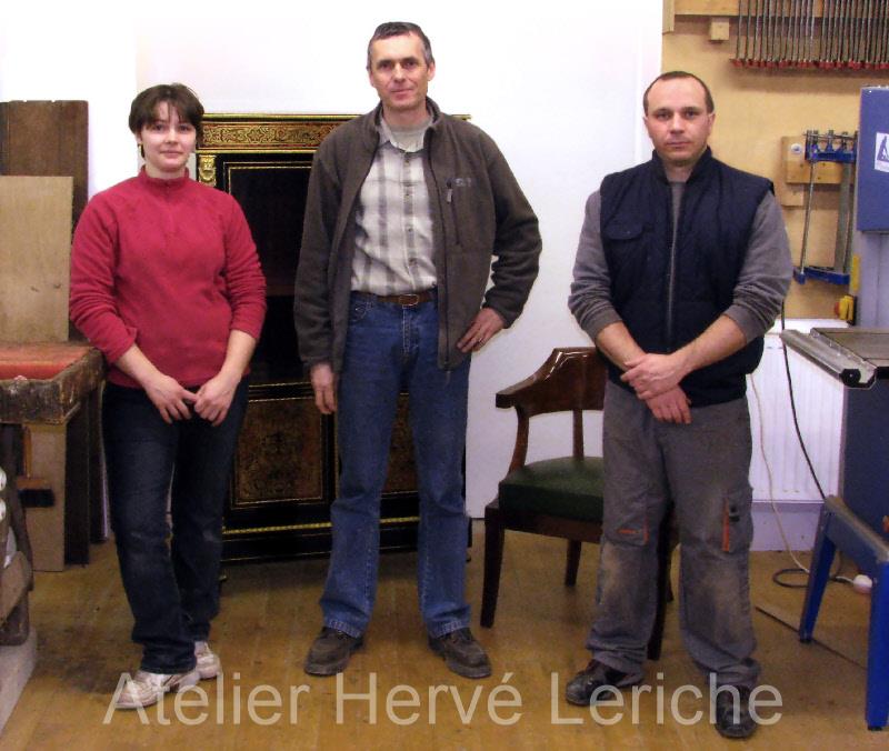 Équipe de travail de l'Atelier Hervé Leriche